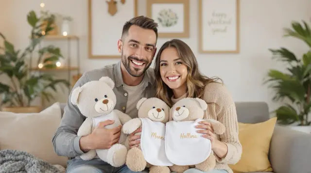 הורי תאומים נרגשים מהמתנה לתאומים שקיבלו