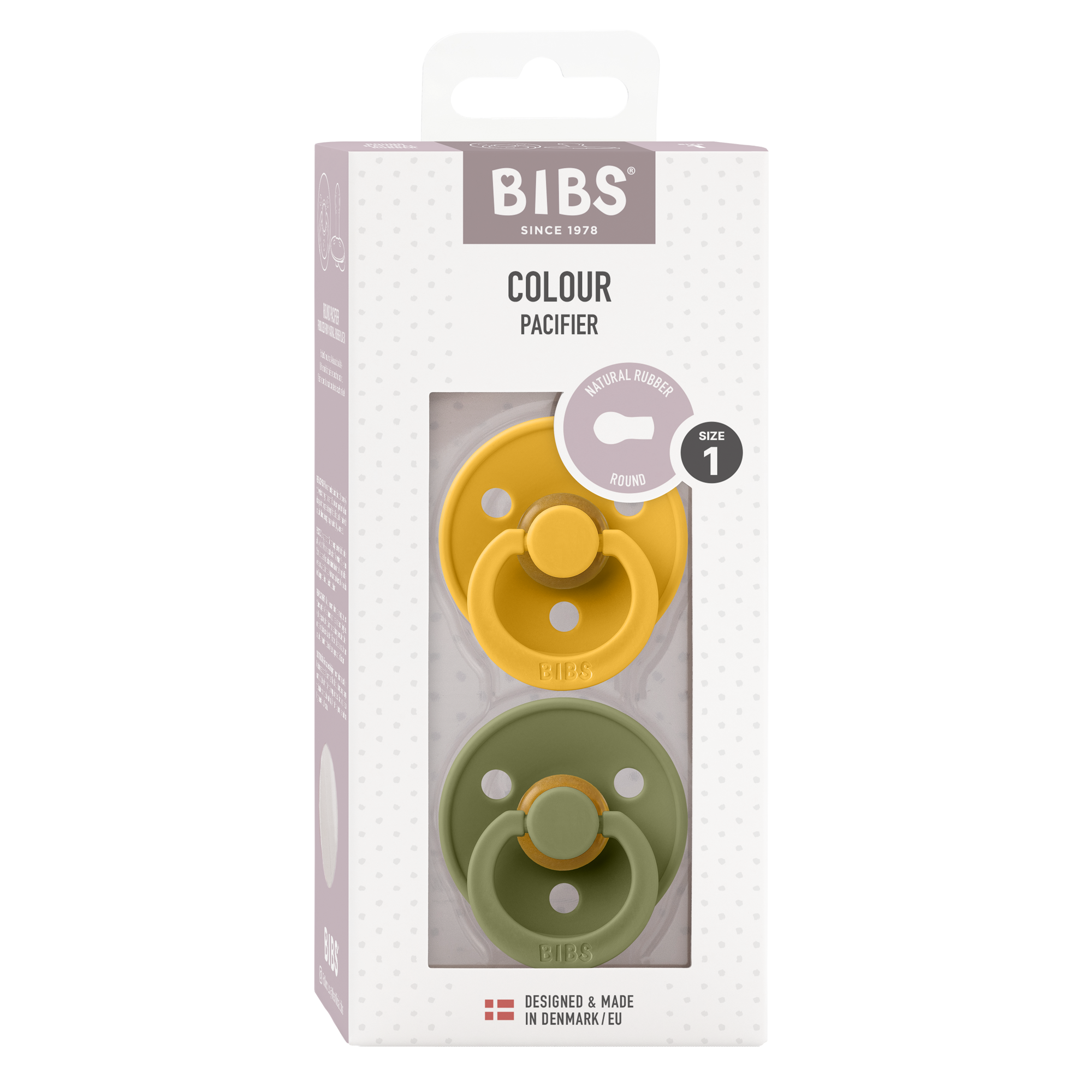 BIBS - COLOUR | SIZE1 מוצצים