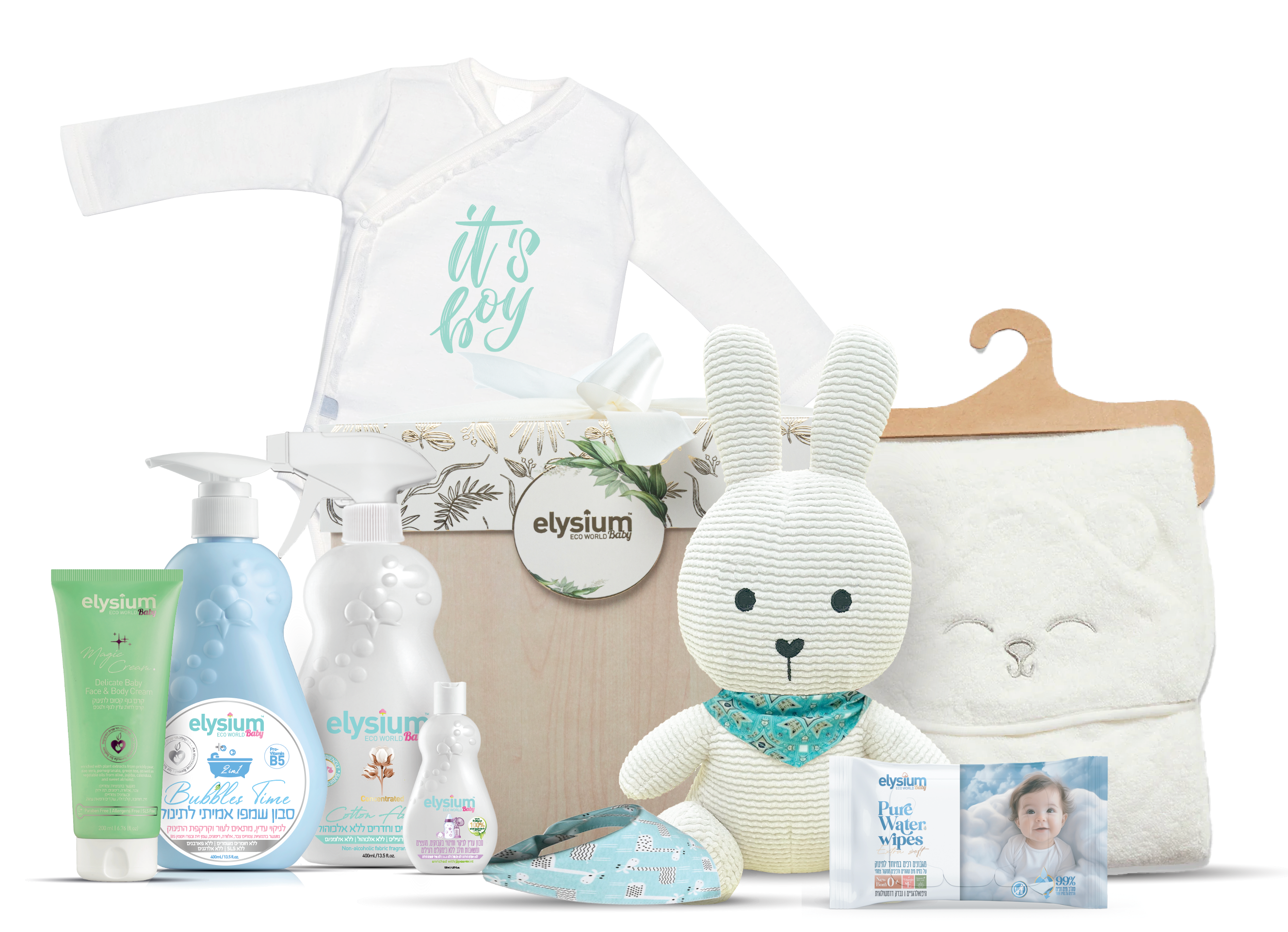 SOFT BABY- מתנה ליולדת, מארז לידה