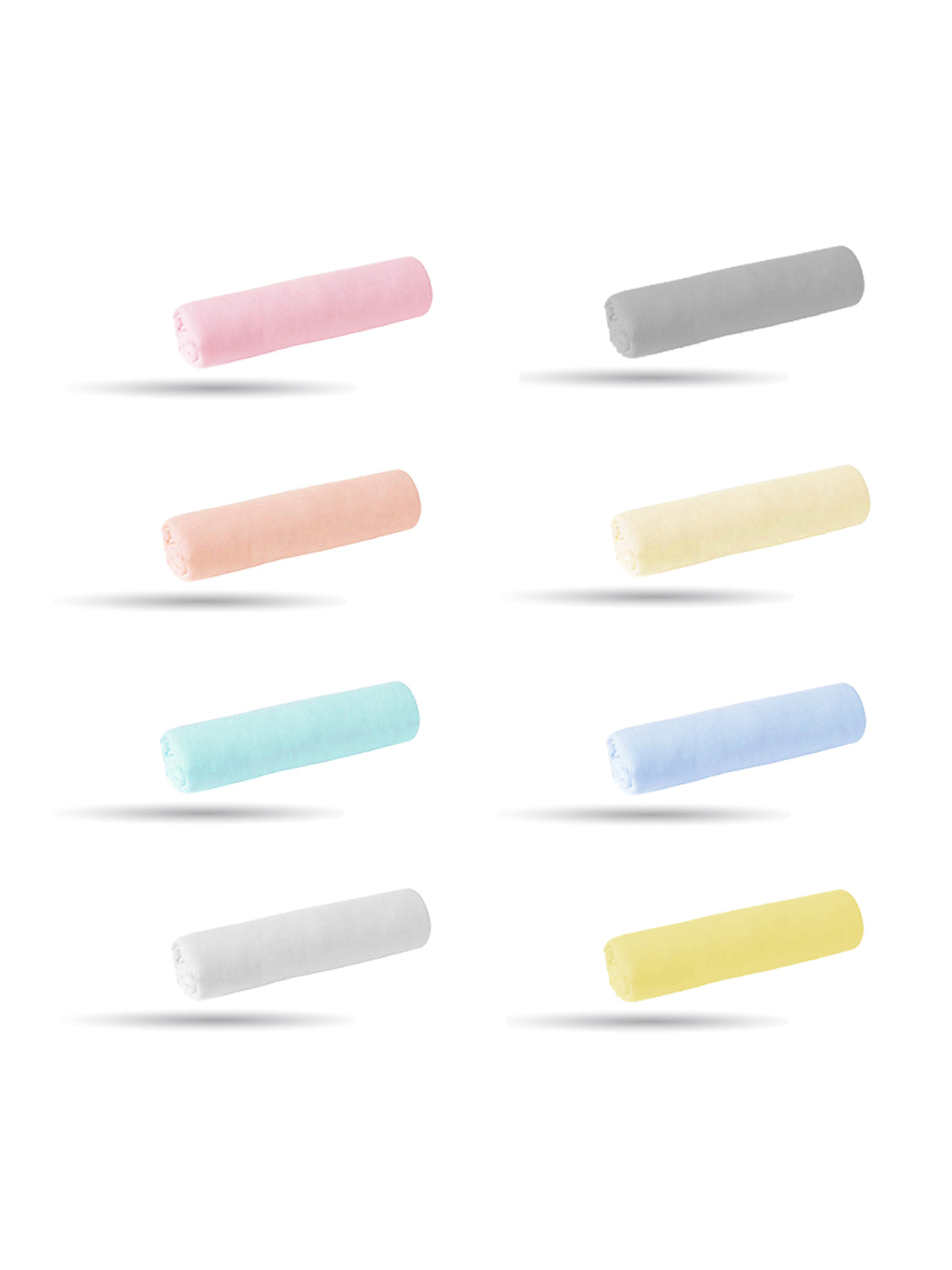 סדין למיטת מעבר\תינוק 100% כותנה טריקו - במגוון צבעים