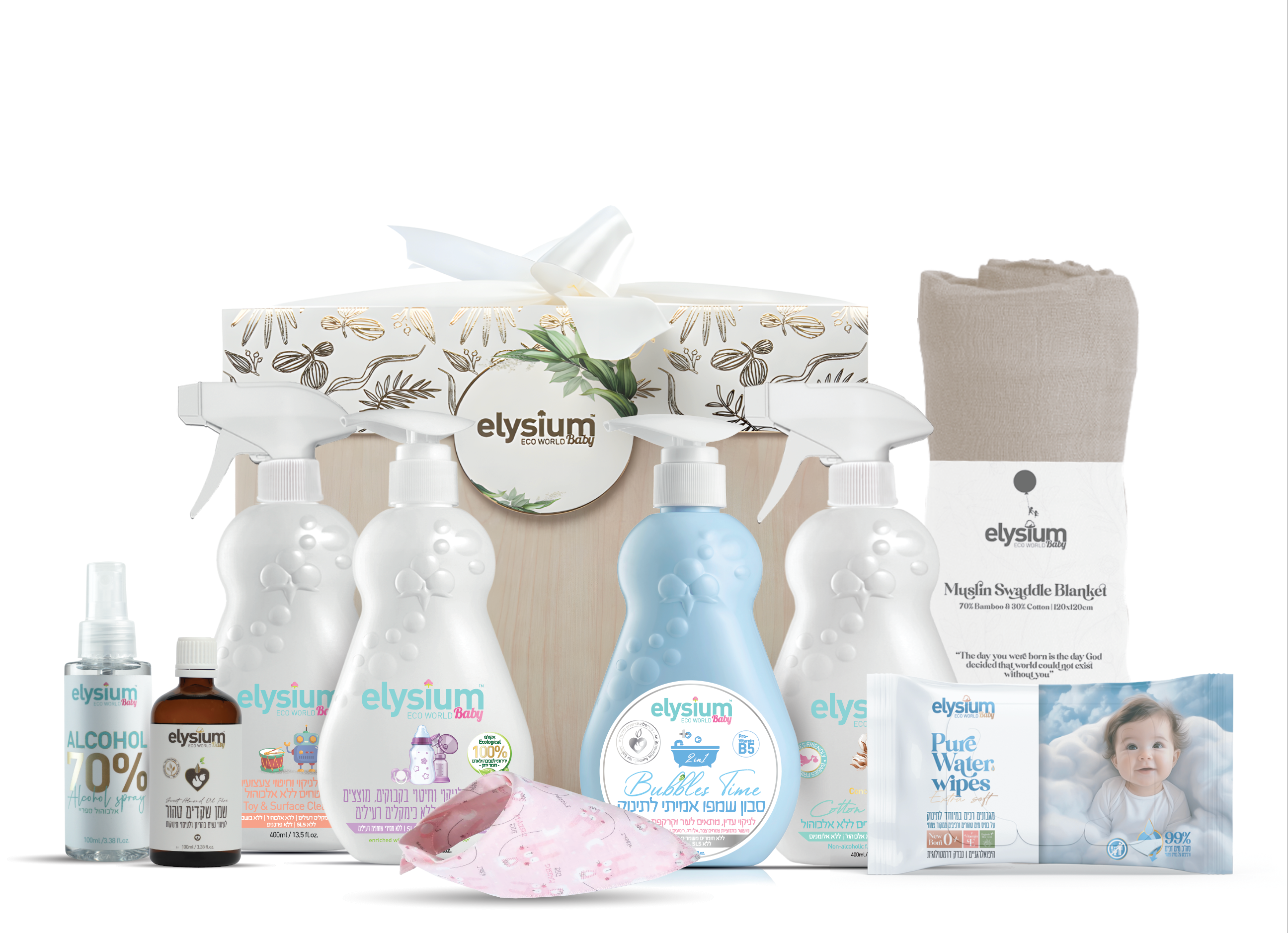 SWEETY BOX - מתנה ליולדת, מארז לידה