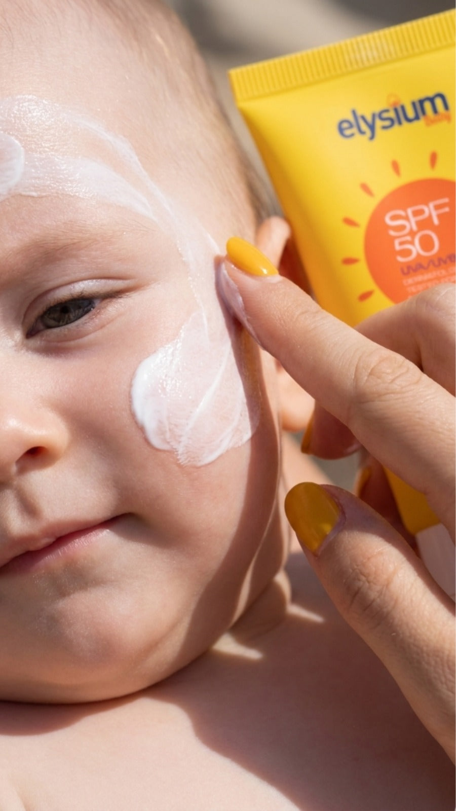 קרם הגנה מינרלי SPF 50 לתינוקות, לילדים ולכל המשפחה