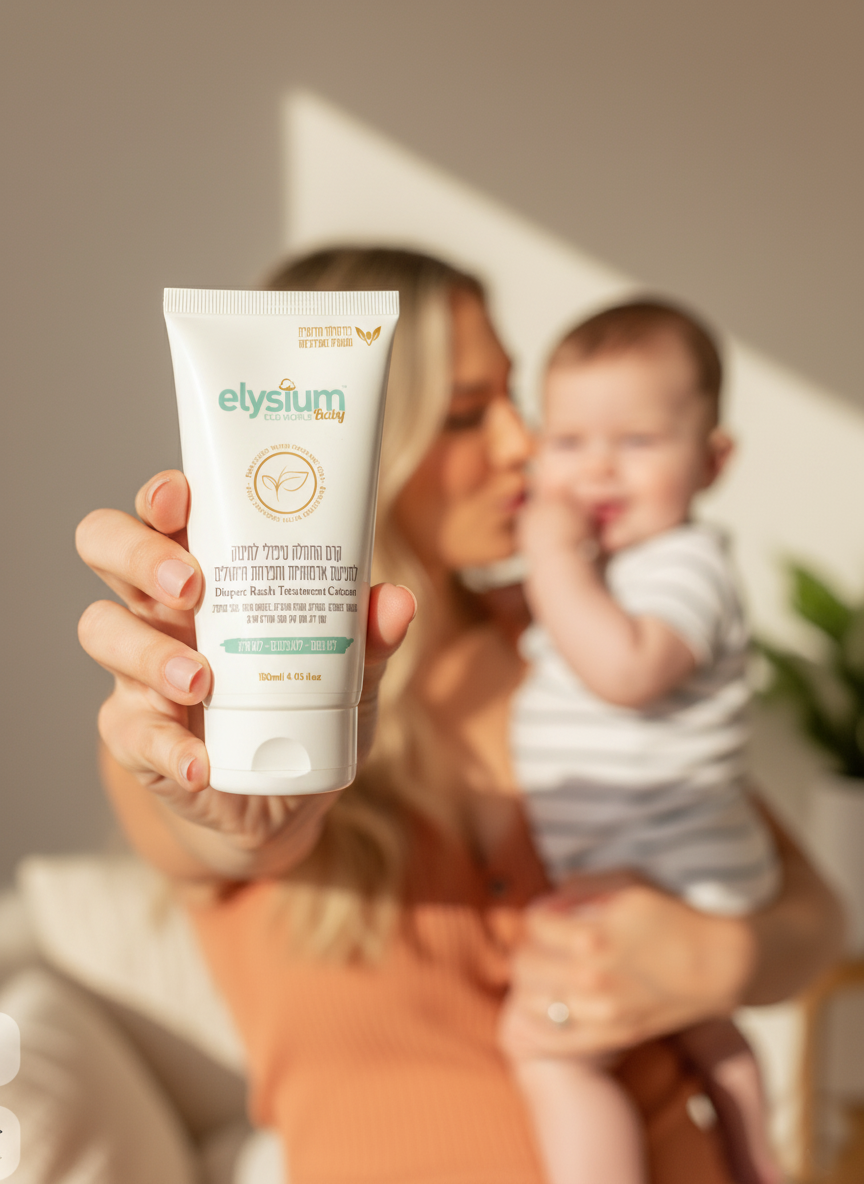 משחת החתלה טיפולית לתינוק | ללא בושם