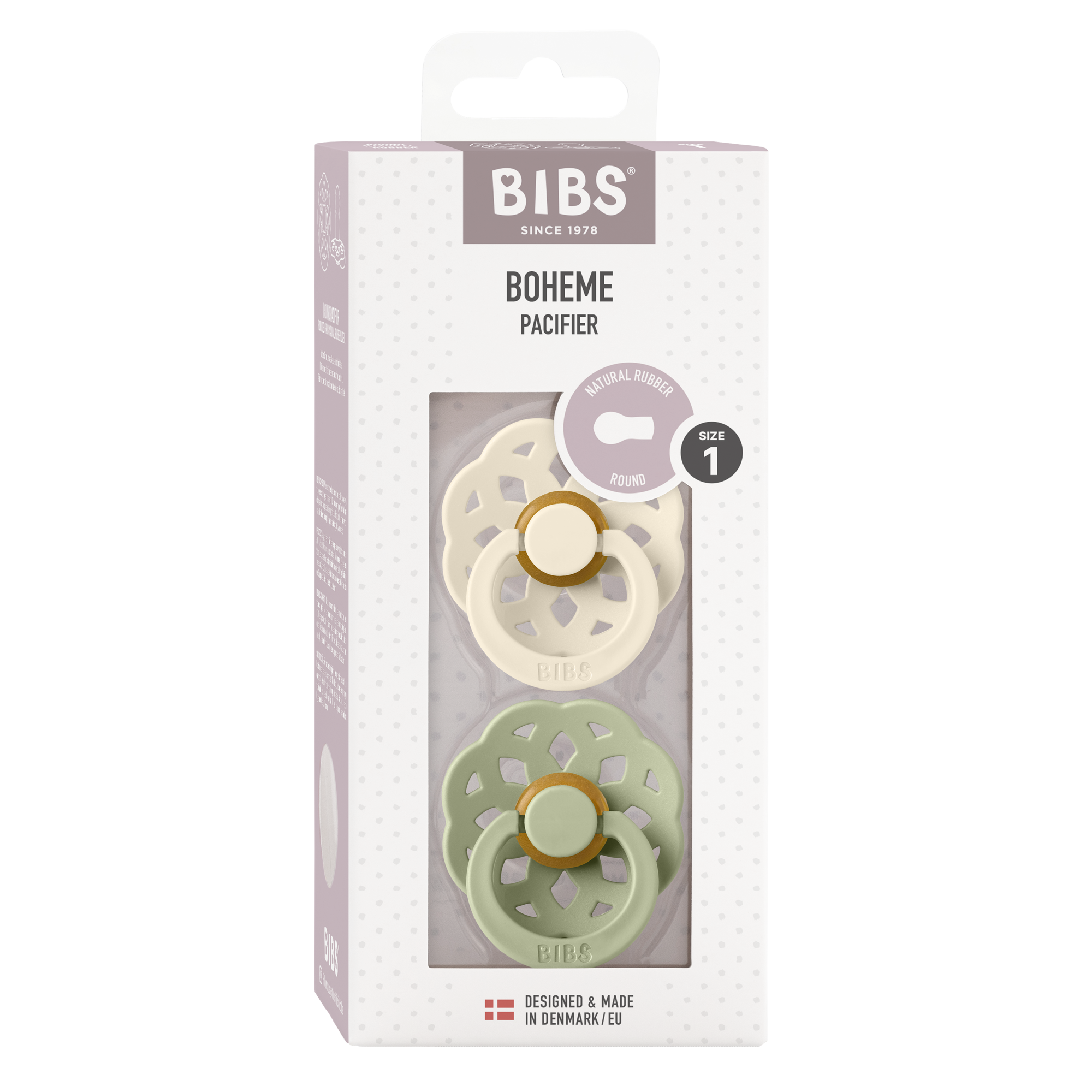 BIBS - BOHEME | SIZE 1 מוצצים