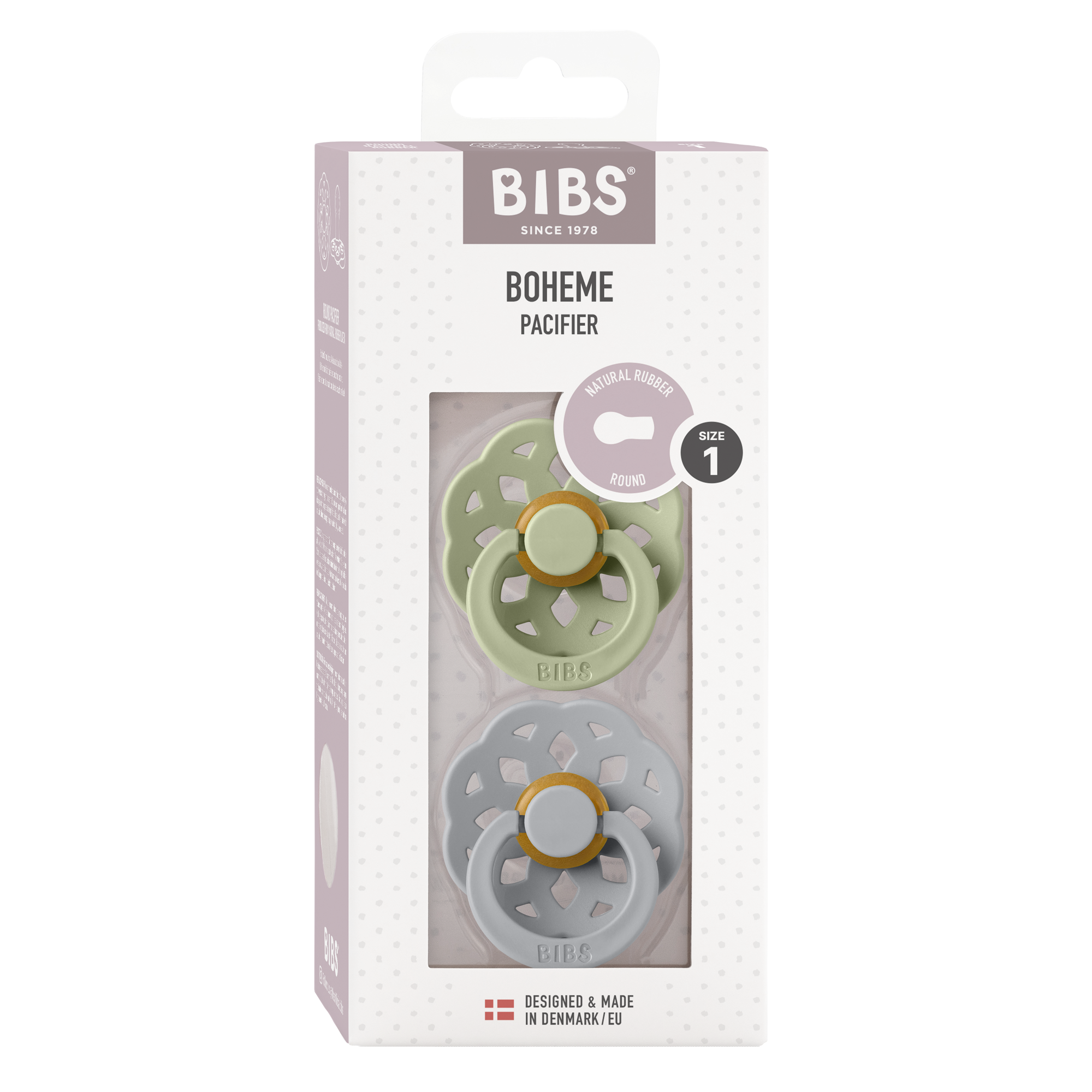 BIBS - BOHEME | SIZE 1 מוצצים
