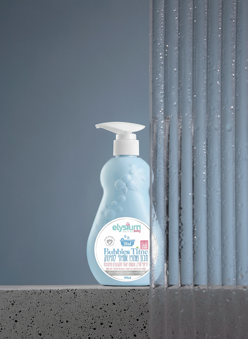 סבון שמפו לתינוק 2 ב-1