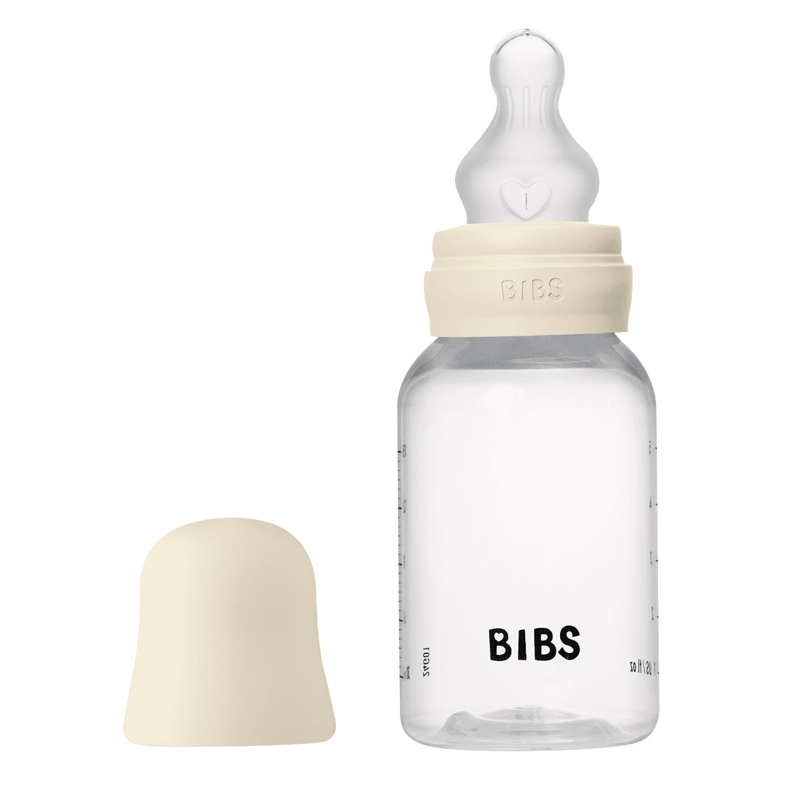 בקבוק פלסטיק עם פטמת סיליקון -150 מ״ל  Bibs