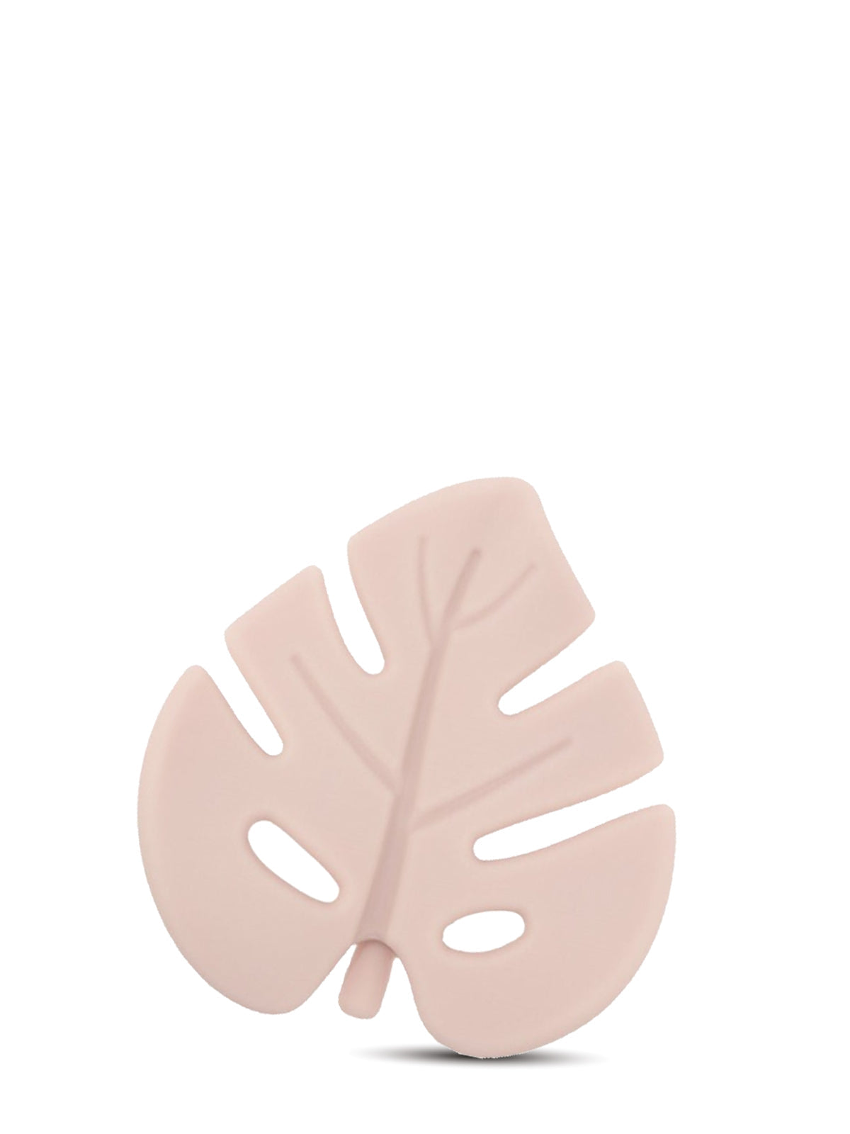 נשכן סיליקון לתינוק בצורת עלה- ורוד/ירוק