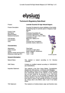 שמן אתרי לבנדר | Lavandula angustifolia